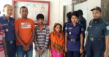 ৫ কেজি গাঁজাসহ দম্পতি গ্রেফতার