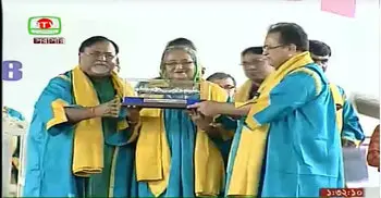 PM receives DLitt degree from India’s Nazrul University