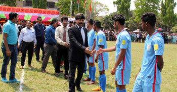 বিশ্বভারতীকে হারিয়ে চ্যাম্পিয়ন ইবি