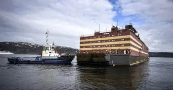 Russia unveils world’s first floating nuclear power station