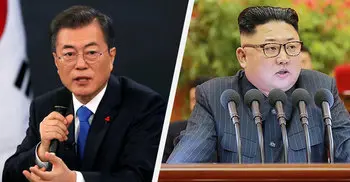 S. Korea’s Moon meets Kim in DMZ