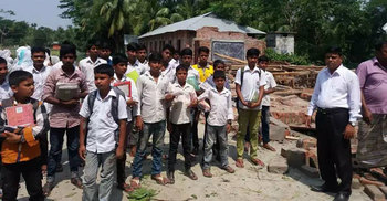 কমলনগরে ঝড়ের তাণ্ডবে ব্যাপক ক্ষতি