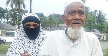 ছেলের অত্যাচারে বাড়ি ছাড়লেন অন্ধ বাবা