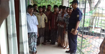 পিরোজপুরে ১৫ জেলের কারাদণ্ড