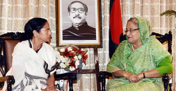 Mamata hails PM Hasina for receiving DLitt