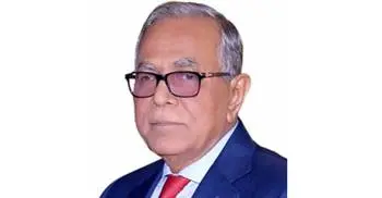 President greets all concerned after watching Bangabandhu-1 launching
