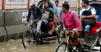 81mm rainfall recorded in 3 hours in Dhaka