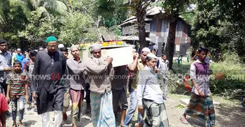 Rajib laid to rest beside parents