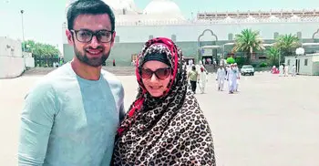 Sania Mirza, Shoaib Malik perform Umrah