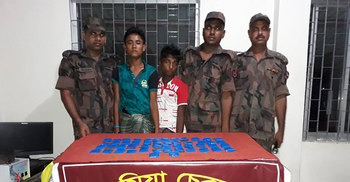 ইয়াবাসহ রোহিঙ্গা ২ কিশোর গ্রেফতার