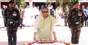 PM pays homage to Bangabandhu in Tungipara
