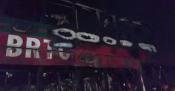11 BRTC buses gutted in city