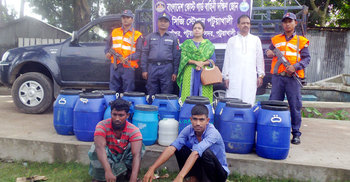 দুমকিতে ৩ লাখ বাগদা চিংড়ির রেণু জব্দ