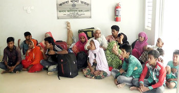 ব্রাহ্মণবাড়িয়ায় ১৭ রোহিঙ্গা আটক