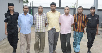 সিদ্ধিরগঞ্জে স্বর্ণের দোকানে ডাকাতির ঘটনায় গ্রেফতার ৫