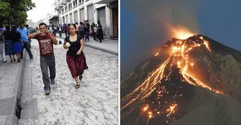 25 dead after Guatemala’s Fuego volcano erupts