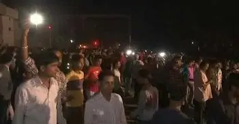 50 killed as train hits people watching Ravana effigy burn in Punjab