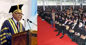 President asks varsity graduates to lead nation-building activities