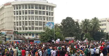 Protesters vow to continue demo for quota restore