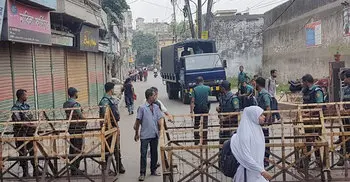 Dhaka under security blanket