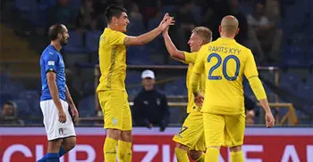 Italy held to draw by Ukraine