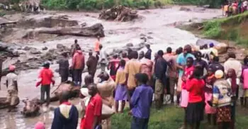 Landslide in eastern Uganda destroys homes, killing at least 31