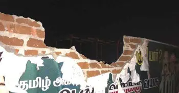 Air India plane hits wall on take-off