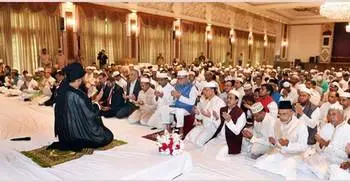 Dr Kamal attends doa mahfil at Bangabhaban