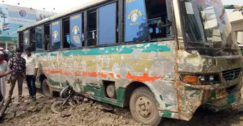 Bus crushes Ekattor TV official to death in capital