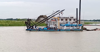 ১৬ ঘণ্টা পর কাঁঠালবাড়ী-শিমুলিয়া নৌ রুটে ফেরি চলাচল শুরু