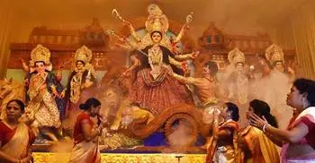 Durga Puja begins amid festivity