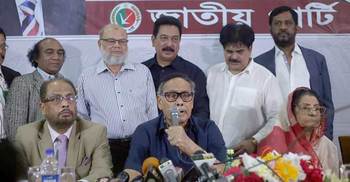 তিন আসনে লড়তে চান এরশাদ