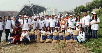 হাতিরঝিলের বর্জ্য পরিষ্কারে ইইউ প্রতিনিধি দল