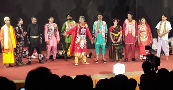 গাইবান্ধার মঞ্চে দর্শকনন্দিত যাত্রাপালা ‘চন্দনমালা’