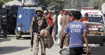 Two policemen killed as gunmen attack Chinese consulate in Karachi