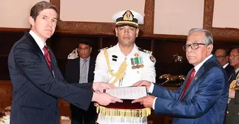 New US ambassador presents credential to President