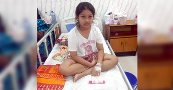 ডেঙ্গুতে ফ্যাকাশে অদ্রিতার জীবনের আলো