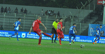 চ্যাম্পিয়ন নেপালকে বিদায় করে গ্রুপ চ্যাম্পিয়ন ফিলিস্তিন