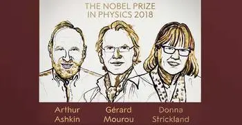 Nobel Prize in Physics goes to inventors of laser technology