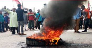 সিলেট-ঢাকা মহাসড়কে ১ ঘণ্টার অবরোধ