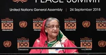 Settle all int’l disputes, fight terrorism, PM urges global leaders