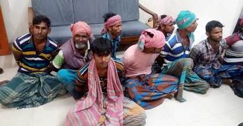 ২৪ ঘণ্টায় ৫৩ জেলে আটক