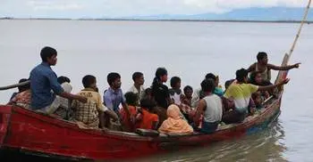 Myanmar seizes boat carrying 93 Rohingya Muslims