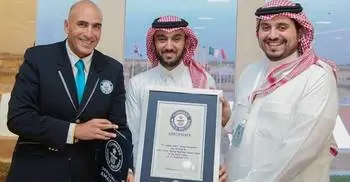 Saudi camel festival enters Guinness World Records