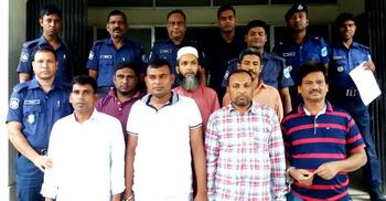 বিএনপি-জামায়াতের সাত নেতাকর্মী গ্রেফতার