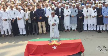 First janaza of Tariqul Islam held at Naya Paltan