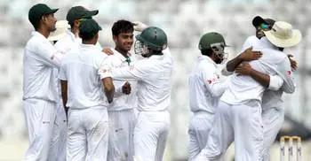 Bangladesh bowling in first test against Zimbabwe