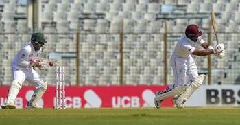 WI dismissed first innings at 246 on day 2 in 1st Test