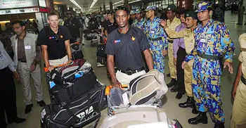 Zimbabwe cricket team arrives in Dhaka
