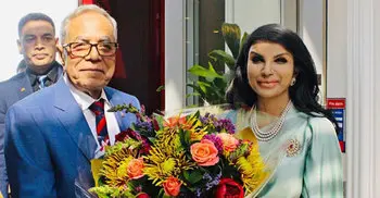 President reaches London for health checkup